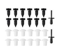 Wodsty 26 piezas de clips de panel para tarjeta de puerta para Land Rover Defender retenedores de moldura de repuesto con insertos Snapsac y NutLockouts