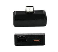 Wodsty Adaptador USB-C a Boy para controlador de juegos, convertidor compacto y juego robusto, accesorio ABS para consola retro, configuración moderna, color negro