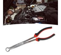 Wodsty Alicates de extracción de cables de chispa para reparación de automóviles, construcción de acero al carbono con mango antideslizante para cable cilíndrico y alambre de alto voltaje, juego de