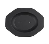 Wodsty Almohadilla de carga para taza de temperatura Ember, elegante base negra de ABS, dimensiones compactas 10 x 10 x 1,5 cm, fuente de alimentación óptima para Smart Mug