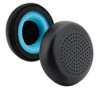 Wodsty Almohadillas para los oídos compatibles con plantronics para blackwire C510 C520 C710 C720, cómodas almohadillas de repuesto de cuero proteína negro (A)