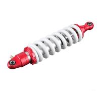 Wodsty Amortiguador trasero ajustable de 330 mm, distancia entre orificios para ciclomotores de bicicleta eléctrica para quad Go-Kart para suspensión robusta