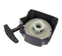 Wodsty Arranque de retroceso de 66 mm para desbrozadora y cortasetos de 49 cc, 52 cc, 55 cc, carcasa para equipos eléctricos de jardín