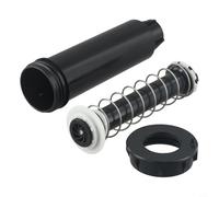 Wodsty Aspersor desplegable de jardín con ajuste variable conector de 1/2 pulgada para manguera para riego de césped y paisajismo