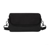 Wodsty Bolsa de almacenamiento, bandolera para cámara de acción para DJI Pocket 4P, organizador con cremallera (negro)