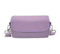 Wodsty Bolsa de almacenamiento, bolso bandolera para cámara de acción DJI Pocket 4P, organizador con cremallera (morado)