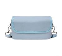 Wodsty Bolsa de almacenamiento, bolso bandolera para cámara de acción DJI Pocket 4P, organizador con cremallera (azul)