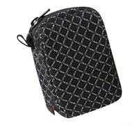 Wodsty Bolsa de almacenamiento de malla para Anker A1638 Power Bank, para funda protectora resistente de 8,2 x 5,1 x 3,6 cm, ideal para viajes y accesorios, transpirable, color negro