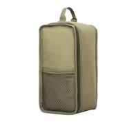 Wodsty Bolsa de almacenamiento para lámpara de aceite de poliéster 600D de 5 L, bolsa de almacenamiento con asa y bolsillo de malla para camping, senderismo y uso de emergencia, 15 x 13 x 27 cm