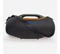 Wodsty Bolsa de transporte para JBL Boombox 4 resistente al agua EVA con interior para cable, funda protectora negra para caja
