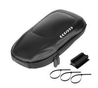 Wodsty Bolsa de tubo frontal de EVA impermeable de 4 L para scooter eléctrico y bicicleta eléctrica con estante de liberación rápida y carcasa rígida