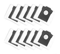 Wodsty Bolsas de polvo para Roborock para X30 para X50 Ultra, L10s L30s L40 para Pro Ultra, S10 S20 E30 V50 P10, bolsas de filtro no tejidas de 4 capas, paquete de 4 (paquete de 10)