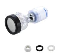 Wodsty Cabezal de filtro de grifo de cocina con rotación de 360 grados, aireador antisalpicaduras y cartucho de filtro reemplazable para purificación de agua