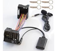 Wodsty Cable adaptador Bluetooth Aux-In para Ford Focus, Fiesta, Fusion, C-Max, Kuga, S-Max, Mondeo, Transit, compatible con 5000CD, 6000Cd, So CD132, C214, C307, CDX SF160 Factory Ra