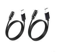 Wodsty Cable de carga para PLAUD Note AI Note Pro, carcasa ABS de 1 m de longitud para grabadora de voz (USB 2PC)