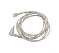 Wodsty Cable de repuesto para Shure SE215 SE535 SE425 con conector MMCX de 1,6 metros de cable de audio de cobre plateado para auriculares HiFi (SE215)
