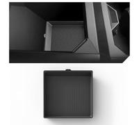 Wodsty Caja de almacenamiento para consola central Tesla Cybertruck 2024 con almohadilla de silicona antideslizante, impermeable y a prueba de polvo, organizador de reposabrazos de coche para modelos