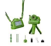 Wodsty Cámara digital infantil con pantalla táctil y WiFi, impresión instantánea térmica, cámara de impresión HD para niños, pantalla de 3 pulgadas, 1200 mAh, verde