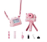 Wodsty Cámara digital infantil con pantalla táctil y WiFi, impresión instantánea térmica, cámara de impresión HD para niños, pantalla de 3 pulgadas, 1200 mAh, verde (rosa)