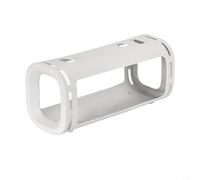 Wodsty Carcasa de silicona para altavoces Sony ULT Field 5, con acceso a todos los botones, diseño ligero, color negro y blanco