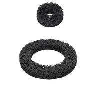 Wodsty Cepillo de limpieza de molinillo de cubo de rueda de 150 mm con taza de molienda para cubos de rueda de coche, amoladora de borde rápido para tornillos de descalcificación y apariencia de metal