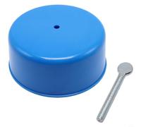 Wodsty Cubierta antipolvo para carburador de plástico ABS azul 5-1/8 | Compatible con holley 4150 Carter para chevy para gmc para ford para chrysler para dodge olds para cadillac para pontiac