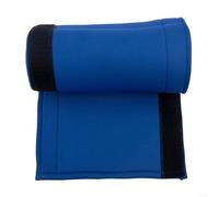 Wodsty Cubierta de pasamanos de piscina, funda antideslizante, resistente poliéster plegable, protector de seguridad para rieles calientes o fríos, protector de reposabrazos de 8 pies (4 pies)