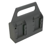 Wodsty DeWalt - Soporte de batería de 14 V y 18 V, organizador de herramientas de plástico ABS para baterías de herramientas eléctricas de 144 V y 18 V, organizador de almacenamiento resistente para