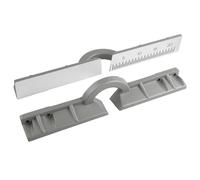 Wodsty ened 255 Placa de respaldo para máquina de aserrar de aluminio, 480 mm, negro o blanco