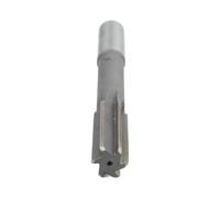 Wodsty Escariador de máquina HSS de 18 mm, 6 cortes, herramienta recta H7 para aluminio, hierro fundido, cobre, 175 mm, longitud total