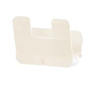 Wodsty Estante de pared para tapa de cocina con bandeja de drenaje y ganchos, sostiene tablas de cortar, no requiere taladrar, negro/blanco leche/gris