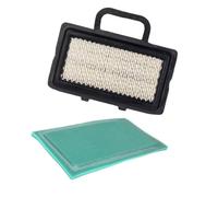 Wodsty Filtro de aire del motor y prefiltro para Intek para motores V y | Kit de filtro de aire de repuesto para motores Intek V-Twin 16-27 con prefiltro de espuma