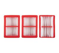 Wodsty Filtro de repuesto para aspiradora Bosch GDE12, GDE18V-12, GDE18V-16, GDE28D. Papel de filtro blanco duradero que captura el polvo fino para aire limpio y fresco, fácil de instalar para uso