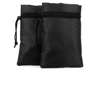 Wodsty Funda aislante antize para grifos de exterior, protección térmica de 360 g, funda Oxford 210D resistente a las sustancias nocivas para tubería de agua, color negro (paquete de 2)