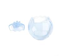 Wodsty Funda de PC para Tamagotchi Paradise, antigolpes, resistente al sudor, lavable, protección completa de 360°, de material de PC, con tapa de repuesto, transparente, lila, azul, rosa (azul)