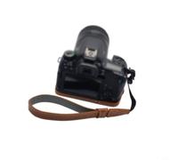 Wodsty Funda de piel para Canon EOS 77D 800D 850D | Funda de piel para cámara Canon para EOS 77D 800D 850D, media carcasa protectora de cuero para cámara compatible