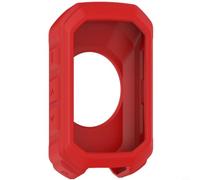Wodsty Funda de silicona para Garmin Edge MTB, resistente a golpes, con acceso a botones, color rojo