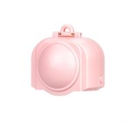 Wodsty Funda de silicona suave para lente Insta360 X5, resistente protección contra golpes y arañazos, funda compacta para cámara, accesorios de viaje, color azul (rosa)