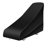 Wodsty Funda para cortacésped al aire libre, tela Oxford 210D, impermeable y resistente al viento, para protección para cortacéspedes eléctricos y empujadores con dobladillo ajustable con cordón para
