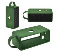 Wodsty Funda protectora de silicona para altavoz Marshall Emberton III, funda suave a prueba de golpes con recortes precisos, resistente a los arañazos, impermeable, accesorio (verde)