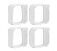Wodsty Funda protectora de silicona para cámara, resistente a la intemperie | Resistente a la intemperie, al polvo, a la nieve, juego de 4, color negro y blanco