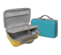Wodsty Funda protectora portátil para impresora Liene M100 M200, resistente EVA con asa, caja de almacenamiento impermeable azul (azul amarillo)