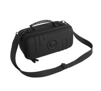Wodsty Funda rígida portátil para altavoz Marshall Middleton II, carcasa impermeable de EVA con correa para el hombro, protección ideal para exteriores (negro)