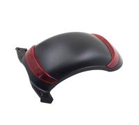 Wodsty Guardabarros delantero y trasero para scooter eléctrico Zero de 10 pulgadas, cubierta de rueda de plástico ABS con reflector, fácil de instalar para piezas de repuesto FENDER, negro y rojo