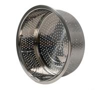 Wodsty Inserto de vapor de acero inoxidable para olla a presión, cesta de vapor de verduras con mango de silicona, para ollas de varios cuartos y ollas arroceras (20 cm)