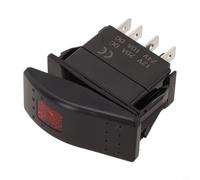 Wodsty Interruptor basculante de 20 A, 5 pines, ON-OFF-ON, compatible con cummins para generador onan, repuesto para 308-1062, color negro