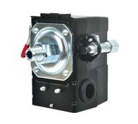 Wodsty Interruptor de presión LF10-1H, control de repuesto de compresor de aire de 1 puerto con rosca G1/4, 90-125 PSI, 240 V 20 A, normalmente cerrado