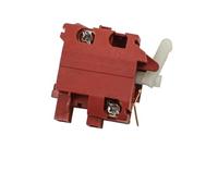Wodsty Interruptor de repuesto para amoladora angular Bosch PWS 6-115, 7-115, 7-125, 5-115, 550, amoladora recta, rojo
