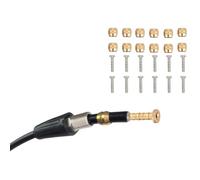 Wodsty Juego de 12 sólidos de freno e insertos para bicicleta Shimano BH59 | 12pcs Kit de freno sólido y de latón, para frenos de disco hidráulicos BH59/BH90, compatible con Shimano SLX