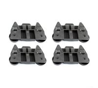 Wodsty Juego de 4 ruedas para lavavajillas, cesta inferior ABS, duradero